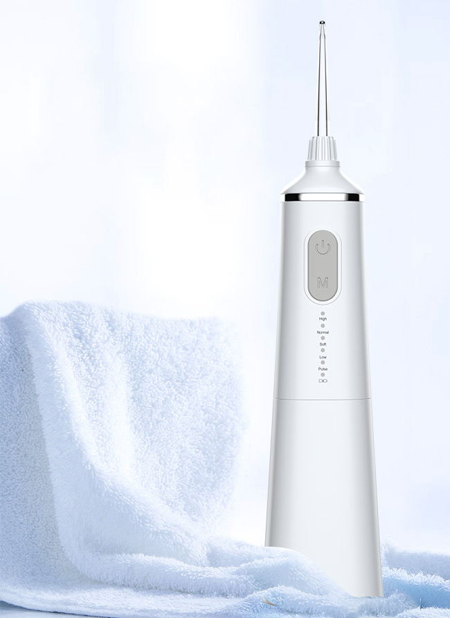 2000mAh Li Ion Rechargeable Oral Irrigator Cordless Water Flosser IPX7 0