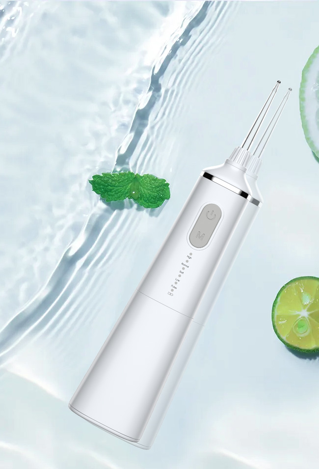 2000mAh Li Ion Rechargeable Oral Irrigator Cordless Water Flosser IPX7 2